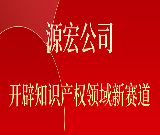 源宏公司開辟知識產權領域新賽道