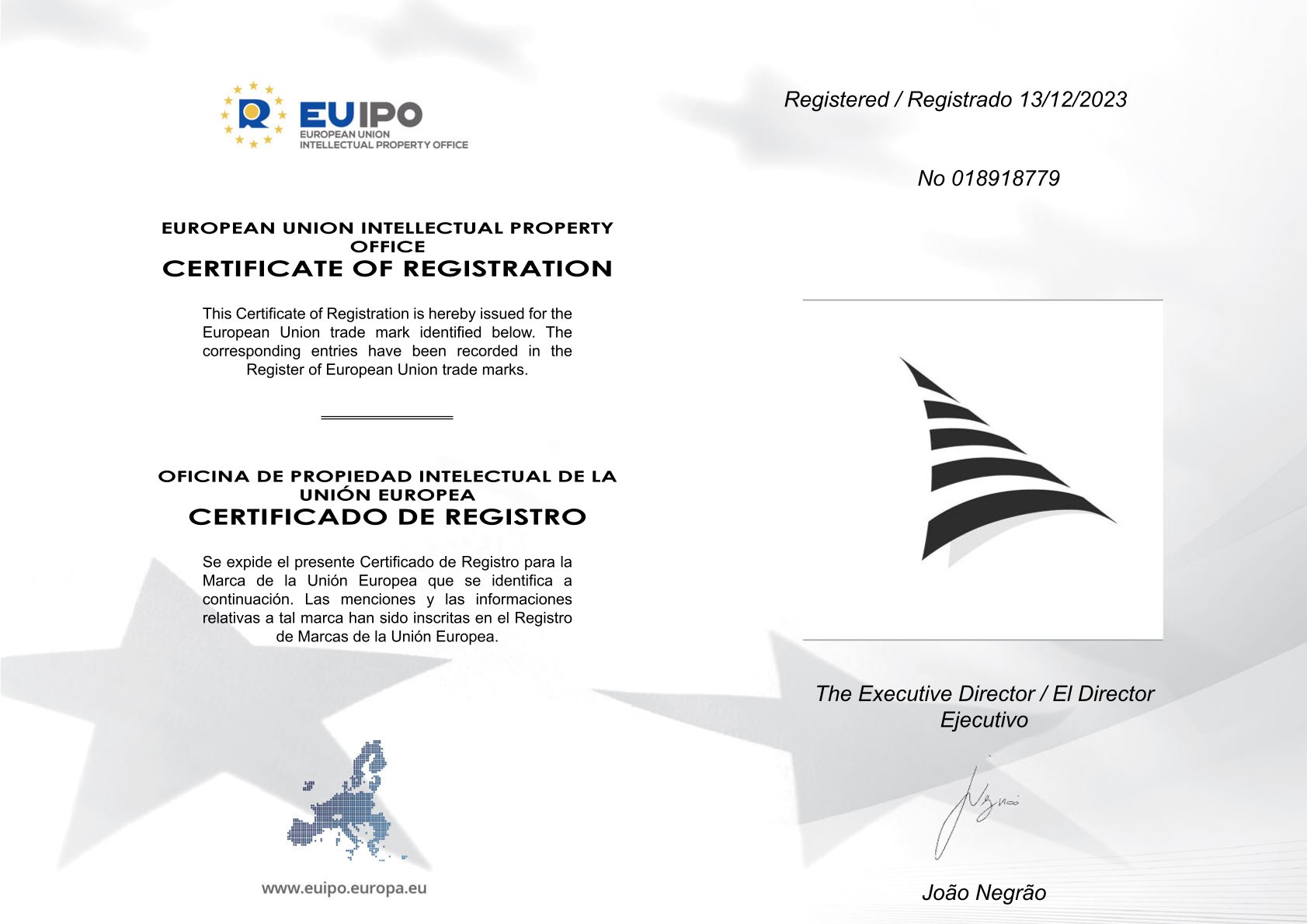 喜報 !銀金達首個國際商標成功注冊